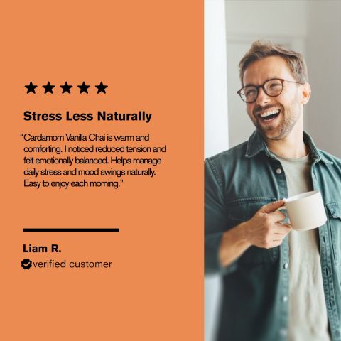 500mg Anti-Stress - Cardamon Vanilla Chai - Thumbnail 7