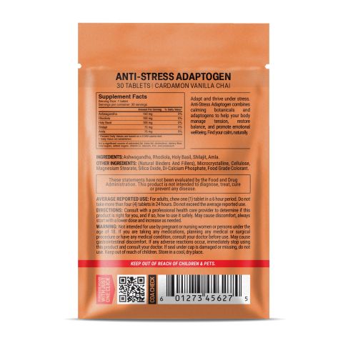 500mg Anti-Stress - Cardamon Vanilla Chai - Thumbnail 8