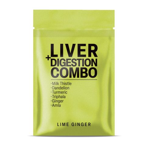 500mg Liver + Digestion Combo - Lime Ginger - Thumbnail 3