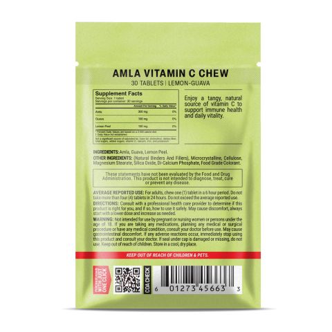 500mg Amla Vitamin C - Lemon-Guava - Thumbnail 8