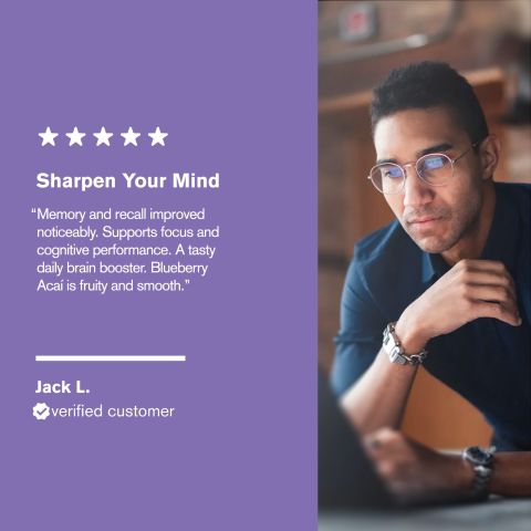 500mg Focus + Memory - Blueberry Acai - Thumbnail 7