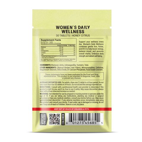500mg Women’s Daily Wellness - Honey Citrus - Thumbnail 8