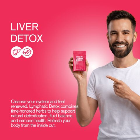 500mg Lymphatic Detox Support - Pomegranate Lime - Thumbnail 6