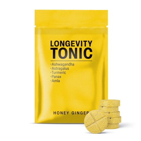 500mg Longevity Tonic - Honey Ginger - Thumbnail 2