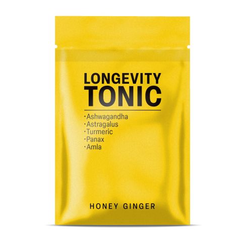 500mg Longevity Tonic - Honey Ginger - Thumbnail 3