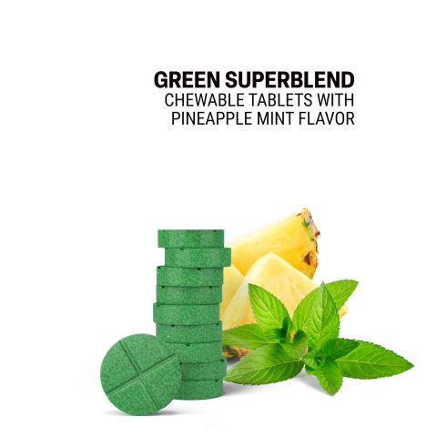 500mg Green Superblend - Pineapple Mint - Thumbnail 4