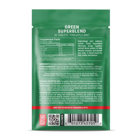 500mg Green Superblend - Pineapple Mint - Thumbnail 8