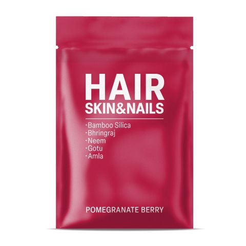 500mg - Hair Skin & Nails - Pomegranate Berry - Mood Tablets - Thumbnail 3