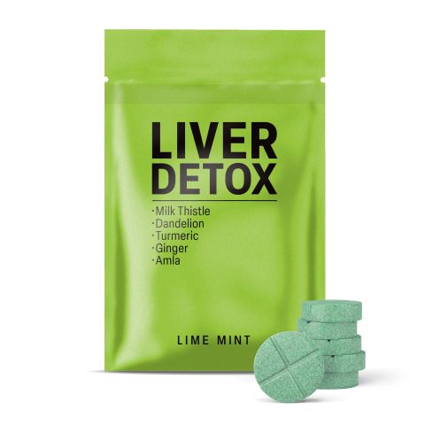 500mg - Liver Detox - Live Mint - Mood Tablets - Thumbnail 2