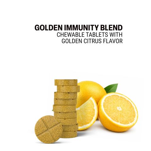 500mg Asian Golden Immunity Blend - Golden Citrus - Thumbnail 4