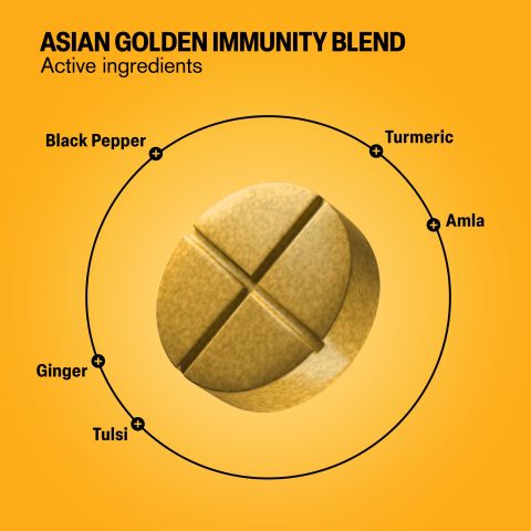 500mg Asian Golden Immunity Blend - Golden Citrus - Thumbnail 5