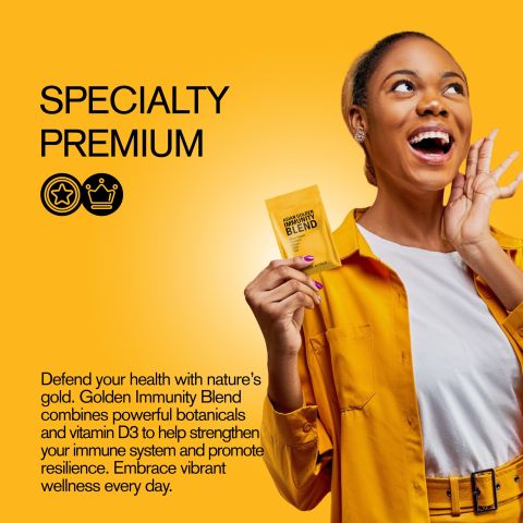 500mg Asian Golden Immunity Blend - Golden Citrus - Thumbnail 6