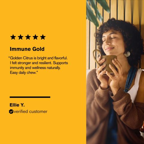 500mg Asian Golden Immunity Blend - Golden Citrus - Thumbnail 7