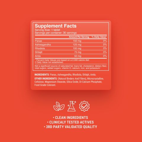 500mg Stamina + Energy - Citrus Pomegranate - Thumbnail 9