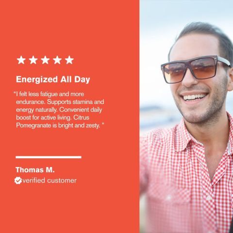 500mg - Stamina + Energy - Citrus Pomegranate - Mood Tablets - Thumbnail 7
