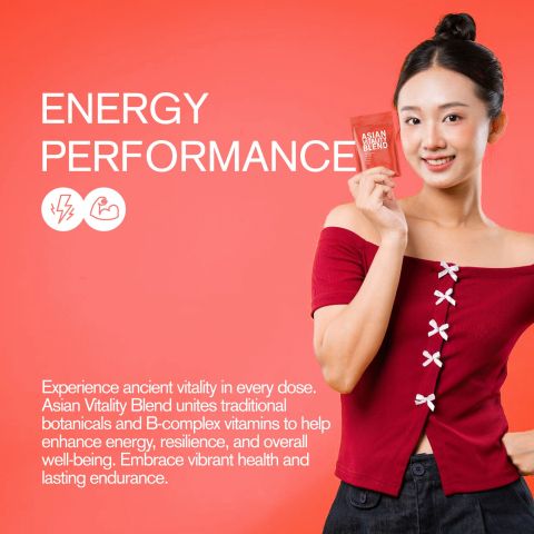 500mg Asian Vitality Blend - Goji Lemonade - Thumbnail 6