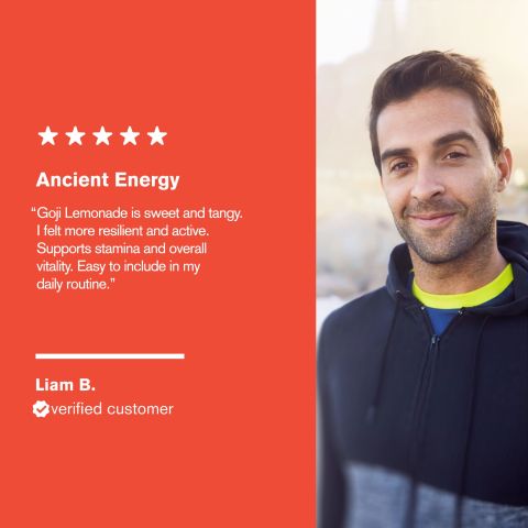 500mg Asian Vitality Blend - Goji Lemonade - Thumbnail 7