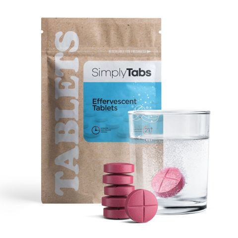 50mg 7-Hydroxy Effervescent Tablets - Strawberry - Thumbnail 2