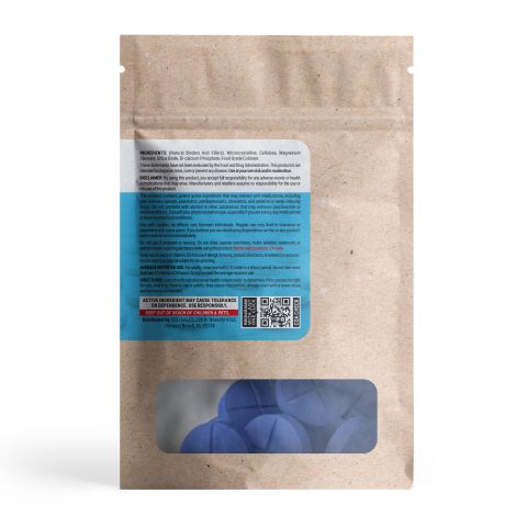50mg 7-Hydroxy Effervescent Tablets - Blue Razz - Thumbnail 10