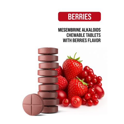 150mg Kanna Extract 5% Mesembrine Tablets - Berries - Thumbnail 4