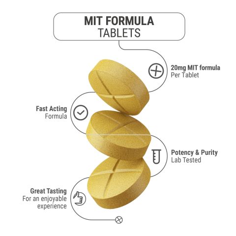 20mg MIT Formula Tablets - Pineapple - Thumbnail 5