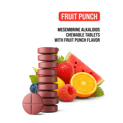 150mg Kanna Extract 5% Mesembrine Tablets - Fruit Punch - Thumbnail 4