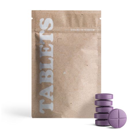 200mg Kanna Extract 5% Mesembrine Tablets - Grape - Thumbnail 2