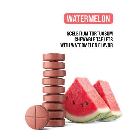 200mg Sceletium Tortuosum Extract Tablets - Watermelon - Thumbnail 4