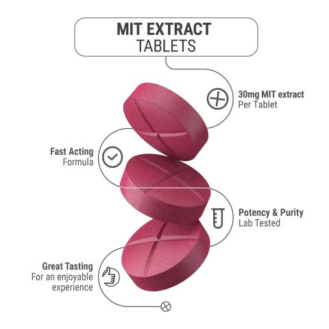 30mg MIT Extract Tablets - Strawberry - Thumbnail 5