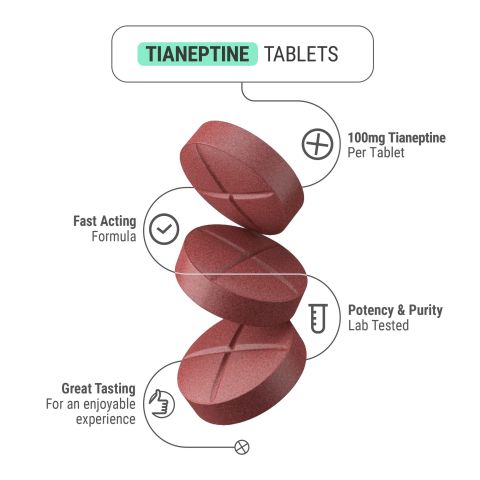 100mg Tianeptine Tablets - Mixed Berry - Thumbnail 5
