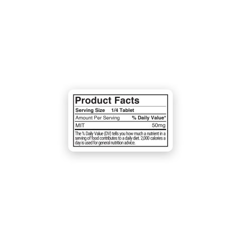 200mg Kratom Extract MIT-200 Tablets - Mango - Thumbnail 10