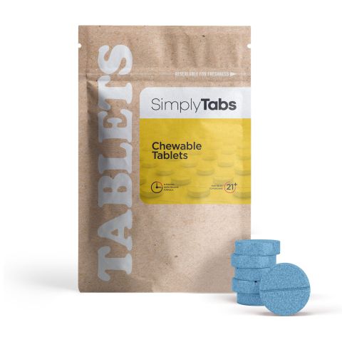 25mg Kratom Nano Chewable Tablets - Blueberry - Thumbnail 2