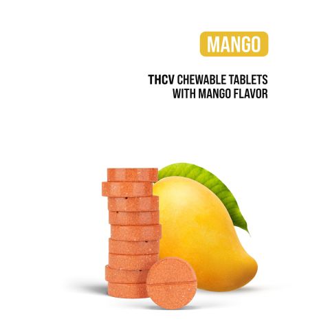 25mg THCV Nano Chewable Tablets - Mango - Thumbnail 4
