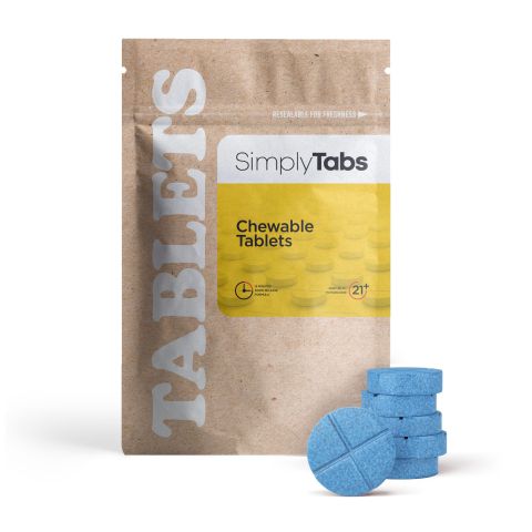 50mg Kratom Nano Chewable Tablets - Blueberry - Thumbnail 2