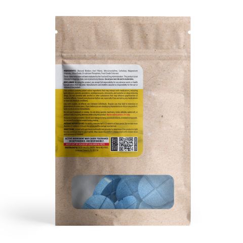 50mg Kratom Nano Chewable Tablets - Blueberry - Thumbnail 9
