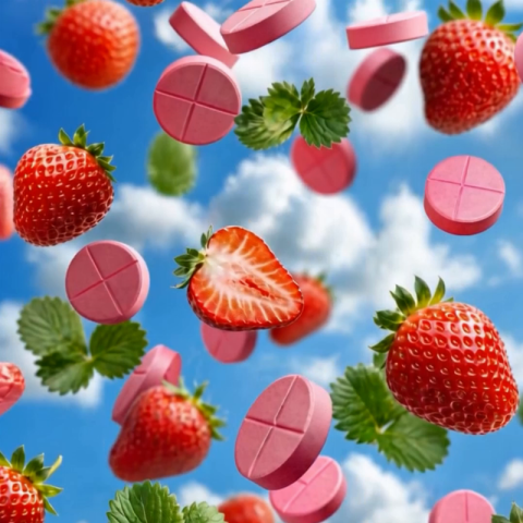 30mg Tianeptine Tablets - Strawberry - Video Thumbnail 1